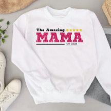The Amazing MAMA - 5-sterren Mama Sweatshirt