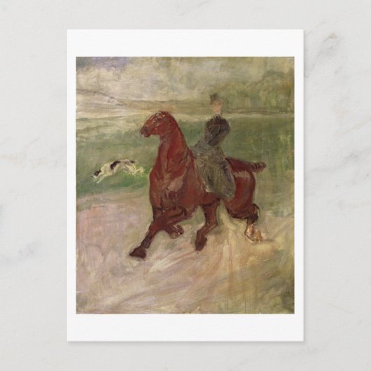 The Amazon, 1882 (olie op canvas) Briefkaart (Voorkant)