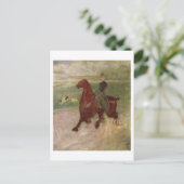 The Amazon, 1882 (olie op canvas) Briefkaart (Staand voorkant)