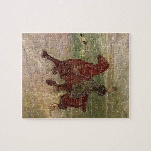 The Amazon, 1882 (olie op canvas) Legpuzzel (Horizontaal)