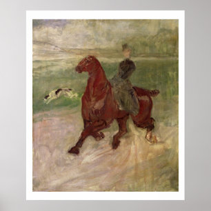 The Amazon, 1882 (olie op canvas) Poster