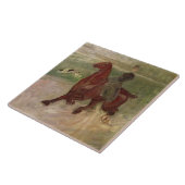 The Amazon, 1882 (olie op canvas) Tegeltje (Zijkant)