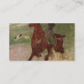 The Amazon, 1882 (olie op canvas) Visitekaartje (Achterkant)