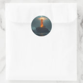 The Amber Lighthouse Sticker (Tas)