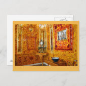 The Amber Room, Catherine Palace, Rusland Briefkaart (Voorkant / Achterkant)