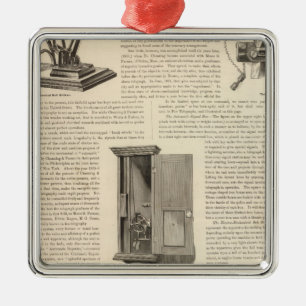 The American Fire Alarm and Police Telegraph Metalen Ornament