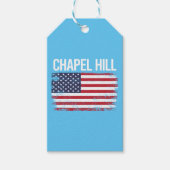 The American Flag Chapel Hill Cadeaulabel (Voorkant)