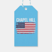 The American Flag Chapel Hill Cadeaulabel (Achterkant)