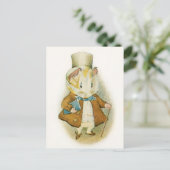 “The Amiable Guinea Pig” by Beatrix Potter Briefkaart (Staand voorkant)
