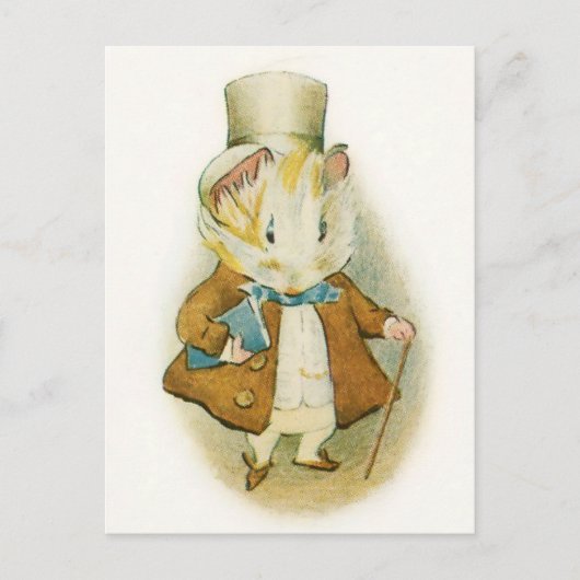 “The Amiable Guinea Pig” by Beatrix Potter Briefkaart (Voorkant)