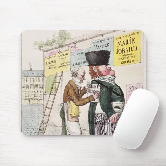 The Amusement of a Bill Sticker, 1820 Muismat (Met muis)