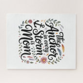 The Anchor In Every Storm Is Mom Legpuzzel (Horizontaal)