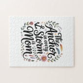 The Anchor In Every Storm Is Mom Legpuzzel (Horizontaal)