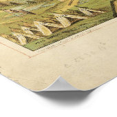 The Ancient City of Jerusalem & Solomon's Temple Poster (Hoek)