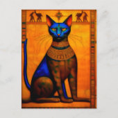 The Ancient Egyptian Cat Bastet Briefkaart (Voorkant)