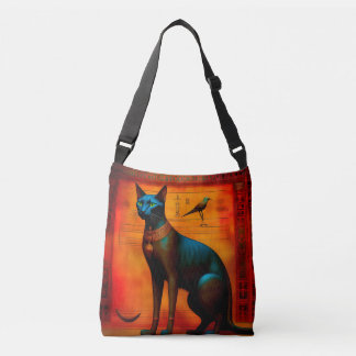 The Ancient Egyptian Cat Bastet Crossbody Tas