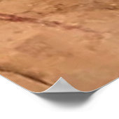 "The Ancients", Sego Canyon Utah Pictograaf Poster (Hoek)