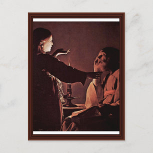 The Angel Appears To St. Joseph In A Dream Briefkaart