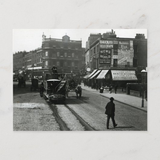 The Angel, Islington, Londen, c.1890 Briefkaart (Voorkant)