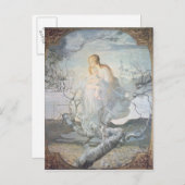 The Angel of Life, 1894 Briefkaart (Voorkant / Achterkant)