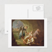 The Angel of Mercy, c.1746 (olie op canvas) Briefkaart (Voorkant / Achterkant)