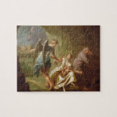The Angel of Mercy, c.1746 (olie op canvas) Legpuzzel (Horizontaal)