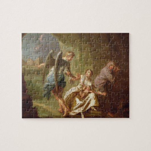 The Angel of Mercy, c.1746 (olie op canvas) Legpuzzel (Horizontaal)