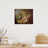 The Angel of Mercy, c.1746 (olie op canvas) Poster (Keuken)