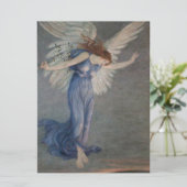 The Angel of Peace (door Walter Crane) Kaart (Staand voorkant)