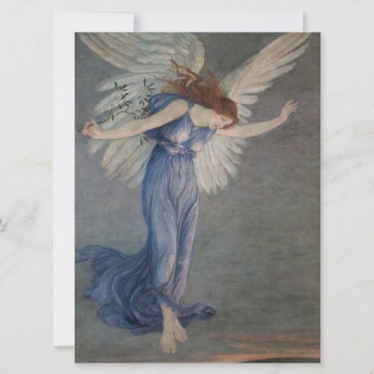 The Angel of Peace (door Walter Crane) Kaart (Voorkant)