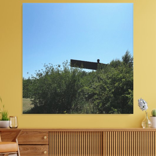 The Angel Of The North Canvas Afdruk (Insitu (Woonkamer))