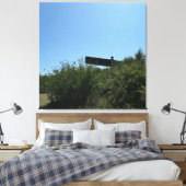 The Angel Of The North Canvas Afdruk (Insitu (Slaapkamer))