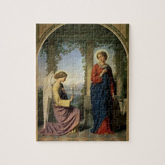 The Angelic Salutation, of The Annunciation, 1860 Legpuzzel (Verticaal)