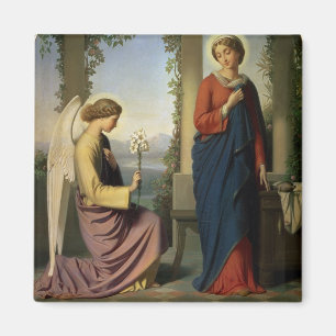 The Angelic Salutation, of The Annunciation, 1860 Magneet