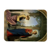 The Angelic Salutation, of The Annunciation, 1860 Magneet (Horizontaal)