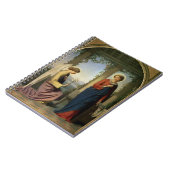 The Angelic Salutation, of The Annunciation, 1860 Notitieboek (Linkerzijde)