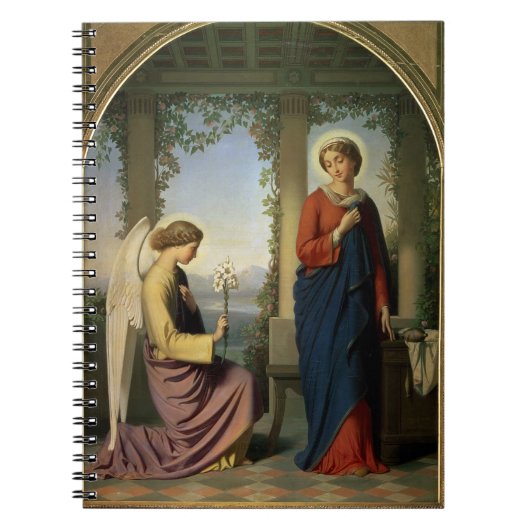 The Angelic Salutation, of The Annunciation, 1860 Notitieboek (Voorkant)