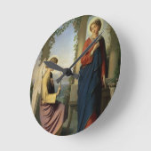 The Angelic Salutation, of The Annunciation, 1860 Ronde Klok (Hoek)