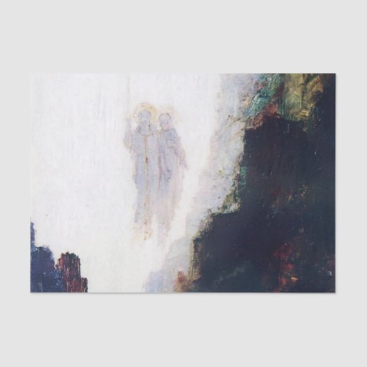 "The Angels of Sodom" van Gustave Moreau Tissuepapier (Voorkant)