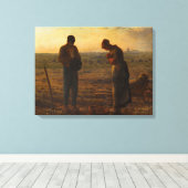 The Angelus, 1857-1859, ingediend door Jean-Franco Canvas Afdruk (Insitu (Houten vloer))