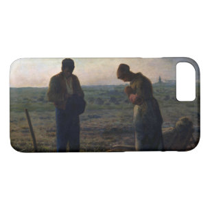 The Angelus, Jean-Francois Millet, 1857-1859 iPhone 8/7 Hoesje