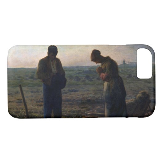 The Angelus, Jean-Francois Millet, 1857-1859 Case-Mate iPhone Case (Achterkant (Horizontaal))
