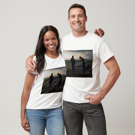 The Angelus, Jean-Francois Millet, 1857-1859 T-shirt (Unisex)