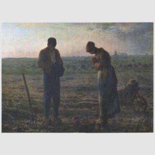 The Angelus, Jean-Francois Millet, 1857-1859 Tissuepapier