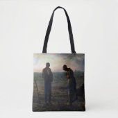The Angelus, Jean-Francois Millet, 1857-1859 Tote Bag (Voorkant)