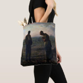 The Angelus, Jean-Francois Millet, 1857-1859 Tote Bag (Dichtbij)