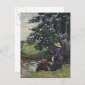 The Anglers, c.1885 Briefkaart (Voorkant / Achterkant)