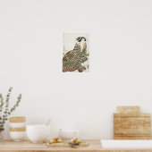 The Angry Drinker, Kiyomitsu II, 1830 Poster (Keuken)