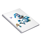 The angry rabbit  notitieboek (Rechterzijde)