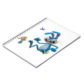 The angry rabbit  notitieboek (Linkerzijde)